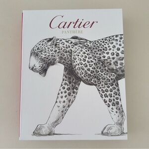 Cartier Panthère Book with hard book cover